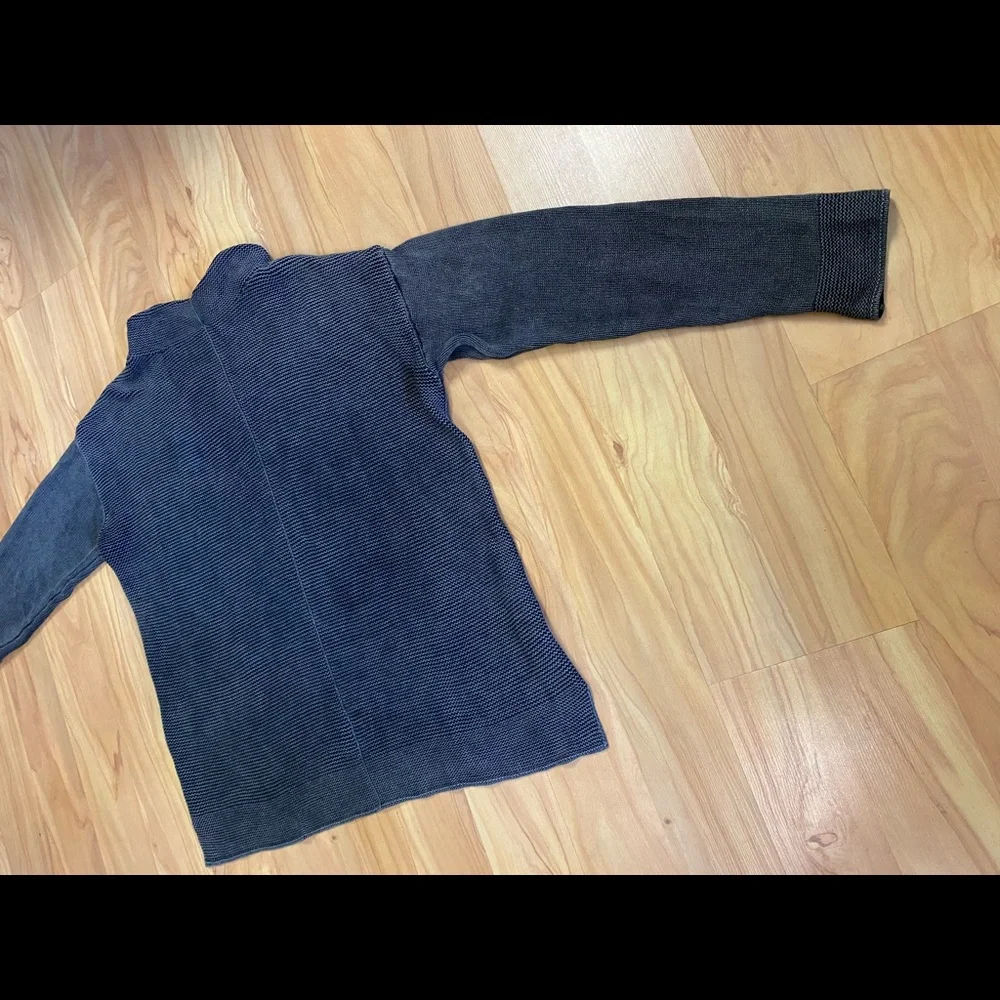 Women’s Carbon 2 Cobalt Grey Knit Pullover Sweater M - Picture 10 of 14